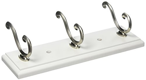 BRAINERD/LIBERTY HDW 139633 10" White 3Scroll NI Hook