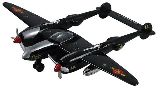 InAir P_38 Lightning Pullback 8 Inch _Black_