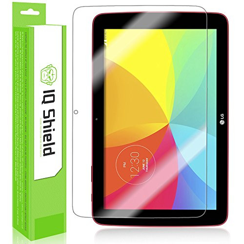 IQ Shield Screen Protector Compatible with LG G Pad 10.1 LiquidSkin Anti_Bubble Clear Film