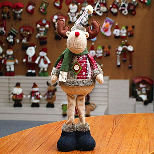 CapsA Cute Christmas Plush Toy Long Leg Sitting Santa Clause Snowman Reindeer Doll Christmas Plush Ornaments Set Tree Pendant Plush Hanging Decoration Xmas Holiday Party Decor _F_ CapsA Cute Christmas Plush Toy Long Leg Sitting Santa Clause Snowman Reindeer Doll Christmas Plush Ornaments Set Tree Pendant Plush Hanging Decoration Xmas Holiday Party Decor _F_