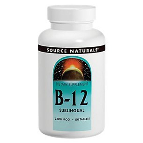 Vitamin B12 Sublingual 2_000 MCG _50 Tablets_ Vitamin B12 Sublingual 2_000 MCG _50 Tablets_