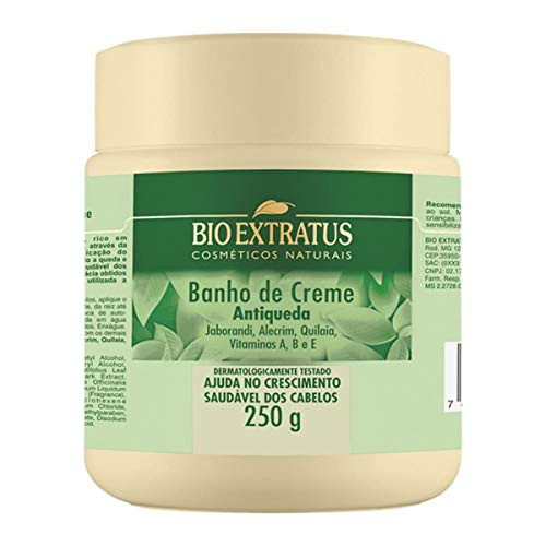 Linha Jaborandi Bio Extratus _ Banho de Creme Hidratacao Antiqueda 250 Gr _ _Bio Extratus Jaborandi Collection _ Anti_Fall Hydration Cream 8.88 Net Oz_