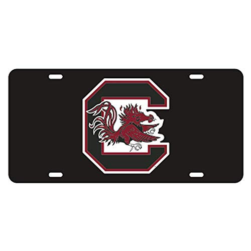 B.Fighting BLK REF C Gamecock License Plate Tag _31009_ Craftique South Carolina License Plate Tag