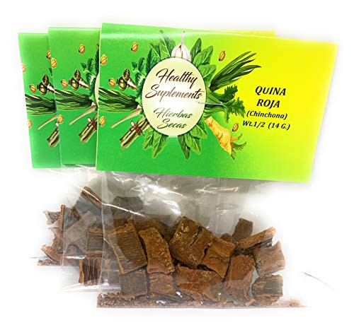 Quina Roja Cinchona Bark _Peruvian Bark_ Officinales_3 bgs10.6 e a_ _30 G._ Plus 1 extra bag