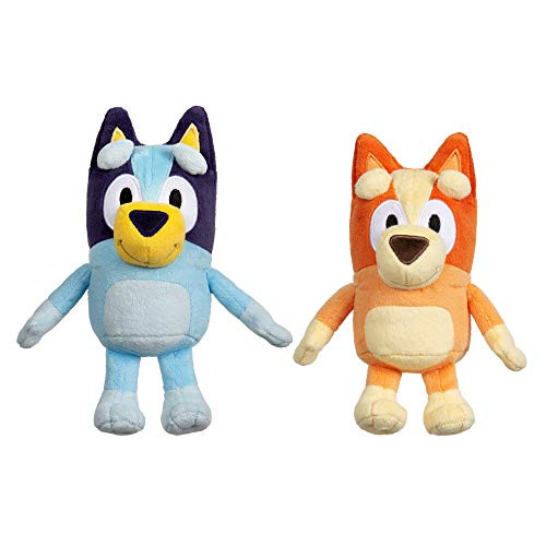 Bluey  and  Bingo 8 inch  inch  Mini Plush Bundle _ 2 Pack_ Multicolor _13066_