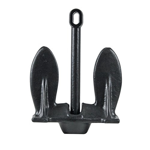 Extreme Max 3006.6521 BoatTector Vinyl-Coated Navy Anchor, 10 lbs.