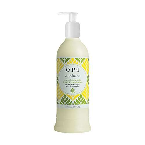 OPI Avojuice Hand Lotion, Sweet Lemon Sage, 20 Fl Oz