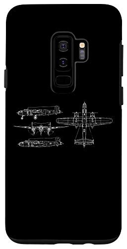 Galaxy S9 Plus  B_25 Mitchell WW2 Plane Case