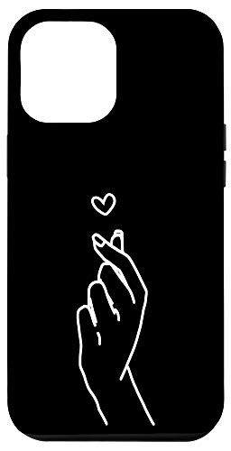 iPhone 12 Pro Max Korean Finger Heart Hand Kpop Gift K_pop Kdrama K_drama Case