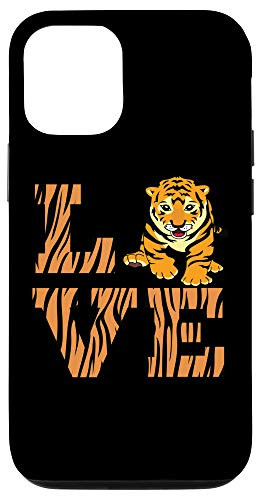 iPhone 12 12 Pro Kitten Baby Tiger L O V E Love Case