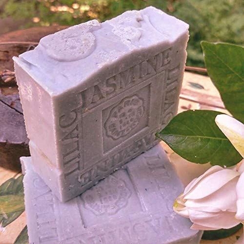 Jasmine Lilac French Soap with Organic Shea Butter Soap Handmade All Natural Handmade 7 oz !