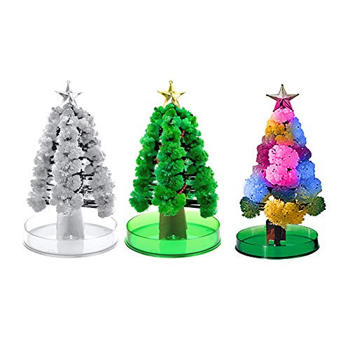 Magic Growing Crystal Christmas Tree_ Kids DIY Felt Magic Growing Halloween Decorations Tree Xmas Ornaments Wall Hanging Gifts for Kids Funny Educational and Party Toys Xmas Decor 2020 _A Plus B Plus C_