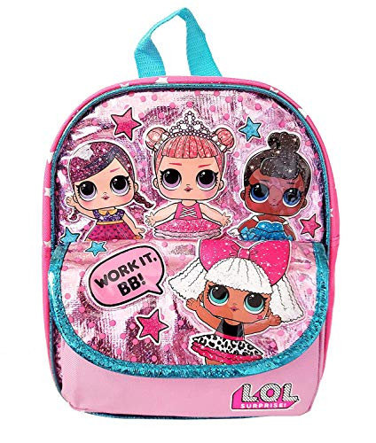 L.O.L. Surprise! Small 10 Inch Backpack _ Work it_ BB!