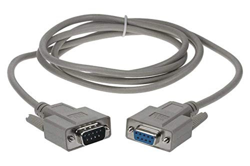 SF Cable_ 6ft DB9 M F Null Modem Cable