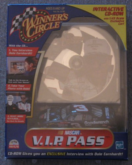 Winner's Circle NASCAR 3 Dale Earnhardt V.I.P. Pass Interactive CD_ROM with 1 43 Scale Goodwrench Car Winner's Circle NASCAR 3 Dale Earnhardt V.I.P. Pass Interactive CD_ROM with 1 43 Scale Goodwrench Car