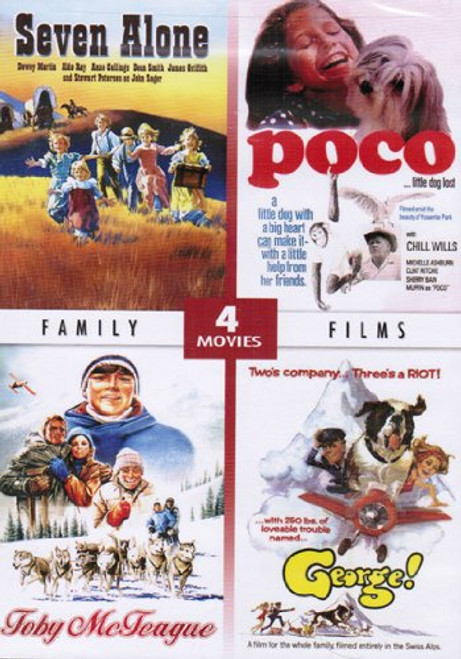 Family Films _ Kids Adventure Collection 4 Movies Set Seven Alone_ poco_ Toby McTeague_ and George! Family Films _ Kids Adventure Collection 4 Movies Set Seven Alone_ poco_ Toby McTeague_ and George!