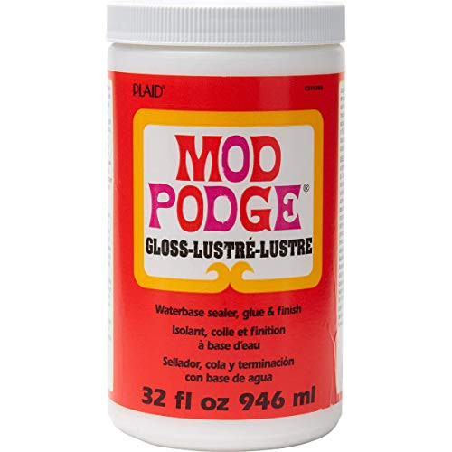 Mod Podge CS11203 Waterbase Sealer_ Glue  and  Decoupage Finish_ Gloss _32 oz_