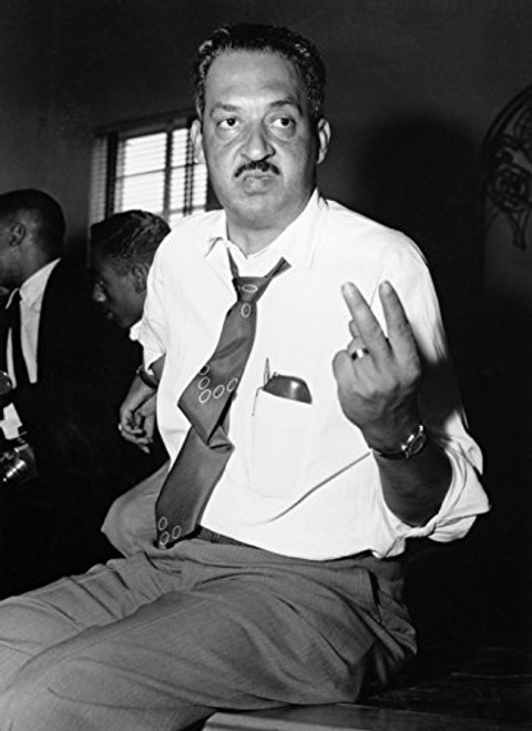 Historical Prints Express Thurgood Marshall_ 11 inch x 8 inch _ B and W Photo Art Print Historical Prints Express Thurgood Marshall_ 11 inch x 8 inch _ B and W Photo Art Print