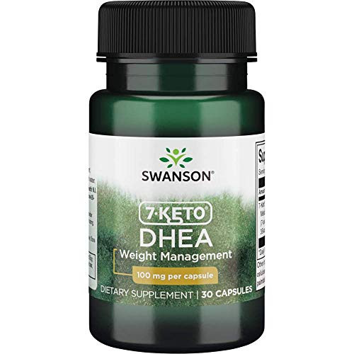 Swanson 7 Keto Dhea 100 Milligrams 30 Capsules