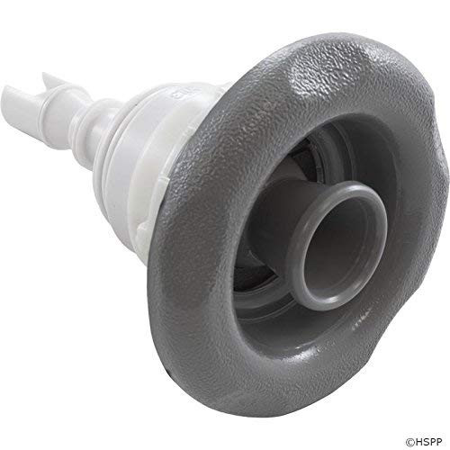 Waterway 229_8057 3_3 8 inch  Threaded Poly Storm 5_Scallop Directional Gray Spa Jet Internal