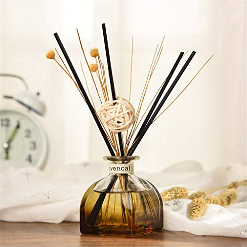 Fragrance Oil Reed Diffuser_ Tuscom Reed Diffuser Set Lavender Jasmine Reed Oil Diffusers Room Diffusers with Sticks for Living Room Office Aromatherapy Oil Reed Diffuser for Gift _G Las Vegas_