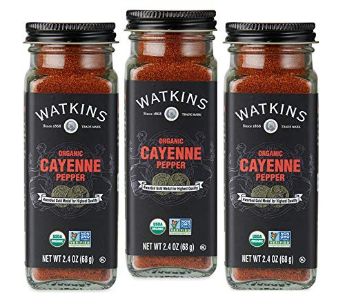 Watkins Organic Cayenne Pepper_ 2.4 Ounce_ 3 Count