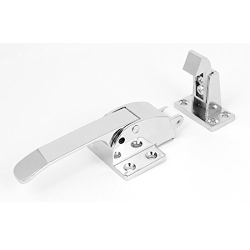 Uxcell a15070100ux0280 Adjustable Latch Spring Loaded Walk In Freezer Cooler Door Handle Grip