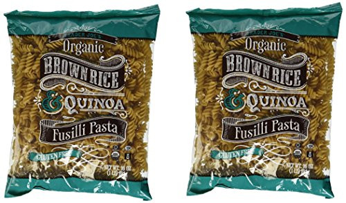 Trader Joes Organic Brown Rice  and  Quinoa Fusilli Pasta Gluten Free _ 2 Pack