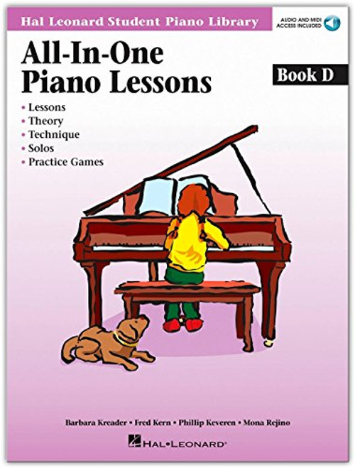 Hal Leonard All_In_One Piano Lessons Book D _Book Online Audio_ Hal Leonard All_In_One Piano Lessons Book D _Book Online Audio_