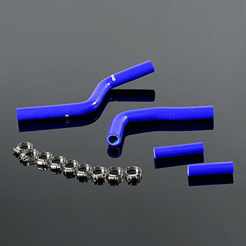 Silicone Radiator Hose Kit For YAMAHA YZ 125 YZ125 03_08 04 05 06 07 Blue