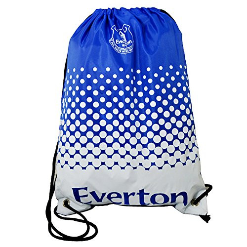 Everton FC Official Soccer Crest Gym Bag _One Size_ _Blue White_