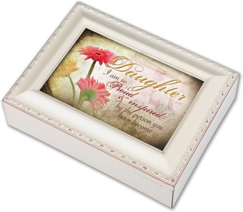 Cottage Garden Daughter Ivory Music Box/Jewelry Box Plays You Light Up My Life Cottage Garden Daughter Ivory Music Box/Jewelry Box Plays You Light Up My Life