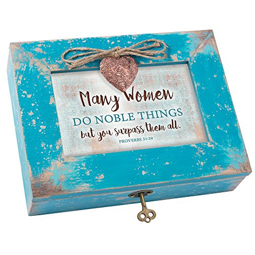 Cottage Garden Women Noble You Surpass Them Teal Wood Locket Jewelry Music Box Plays Tune Amazing Grace Cottage Garden Women Noble You Surpass Them Teal Wood Locket Jewelry Music Box Plays Tune Amazing Grace