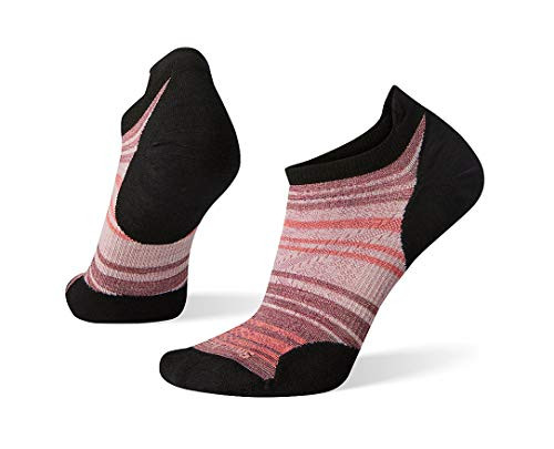 Smartwool PhD Run Ultra Light Striped Micro Black MD _Women's Shoe 7_9.5_