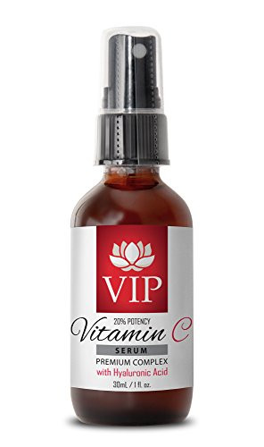 Anti aging wrinkle serum _ VITAMIN C SERUM PREMIUM COMPLEX With Hyaluronic Acid _20 Percent  Potency_ _ Face skin repair _ 1 Bottle