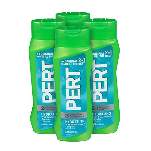 Pert Hydrating 2 in 1 Shampoo and Conditioner, 25.4 Ounce (Pack of 4)