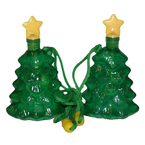 Harvey J 2 Count Christmas Tree Bubble Necklaces