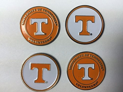 Tennessee Volunteers Golf Ball Markers 4_Pack