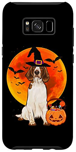 Galaxy S8 Plus  Dog Halloween Welsh Springer Spaniel Jack O Lantern Pumpkin Case