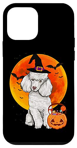 iPhone 12 mini Dog Halloween Poodle Jack O Lantern Pumpkin Case