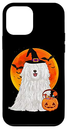 iPhone 12 mini Dog Halloween Pulik Jack O Lantern Pumpkin Case