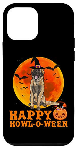 iPhone 12 mini Funny Leonberger Dog Halloween Happy Howl_o_ween Case