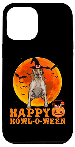 iPhone 12 Pro Max American English Coonhound Dog Halloween Happy Howl_o_ween Case