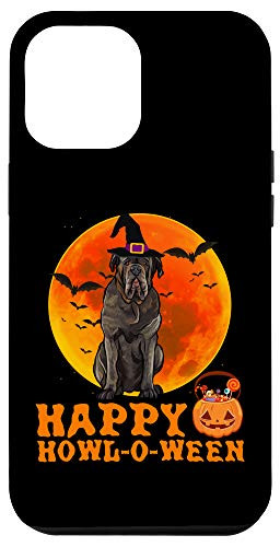 iPhone 12 Pro Max Funny Neapolitan Mastiff Dog Halloween Happy Howl_o_ween Case
