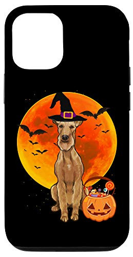 iPhone 12 12 Pro Dog Halloween Pointer Jack O Lantern Pumpkin Case