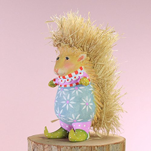 Patience Brewster Mini Pansy Porcupine Figural Ornament #31232