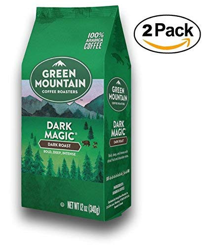 Green Mountain Coffee Roasters_ Dark Magic_ 12 oz. Ground Bag_ Dark Roast Coffee_ _2_ Bags