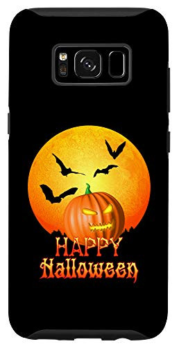 Galaxy S8 Jack O Lantern Happy Halloween Pumpkin Case