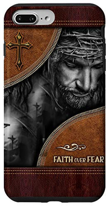 iPhone 7 Plus 8 Plus Faith Over Fear Awareness And Beliefs God Christian Case iPhone 7 Plus 8 Plus Faith Over Fear Awareness And Beliefs God Christian Case