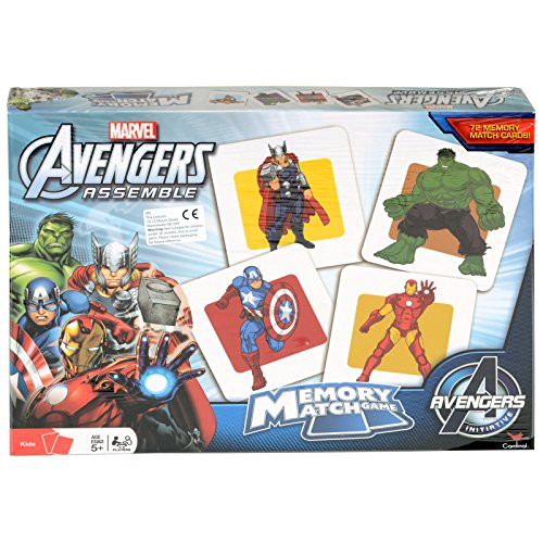 Marvel Avengers Memory Match Game with Thor, Iron Man, Capt America, Hulk